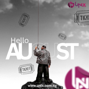 Green Minimalist Welcome August Greeting Instagram Post